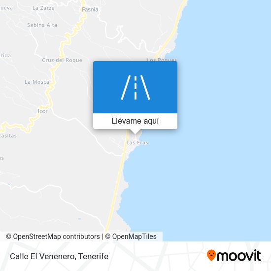 Mapa Calle El Venenero