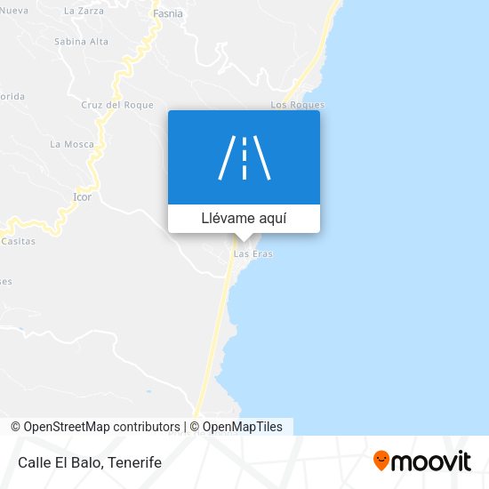 Mapa Calle El Balo
