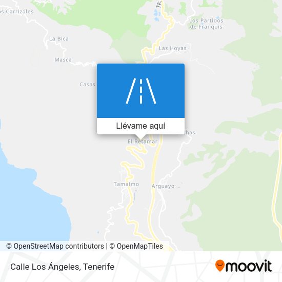 Mapa Calle Los Ángeles