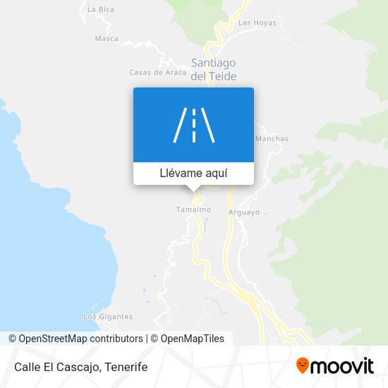 Mapa Calle El Cascajo