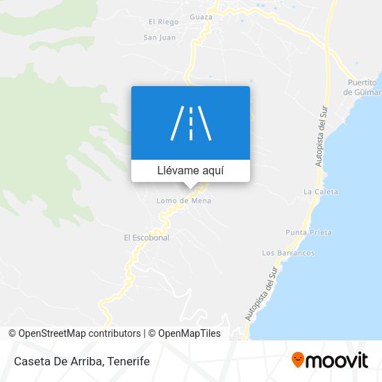 Mapa Caseta De Arriba