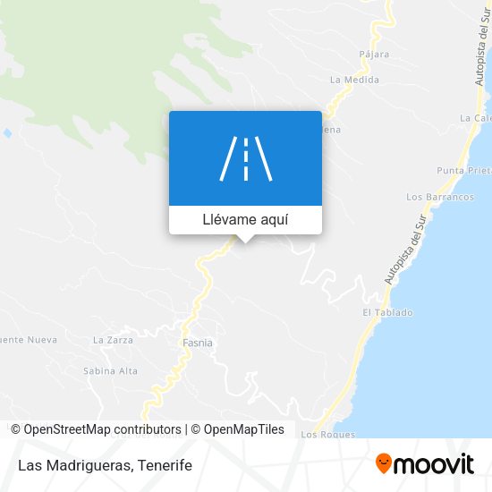Mapa Las Madrigueras