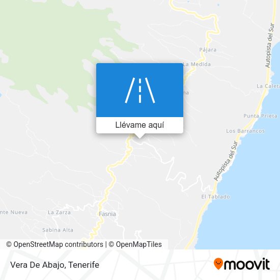 Mapa Vera De Abajo