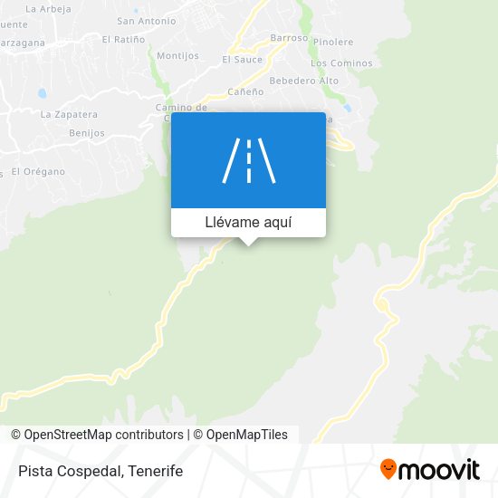 Mapa Pista Cospedal