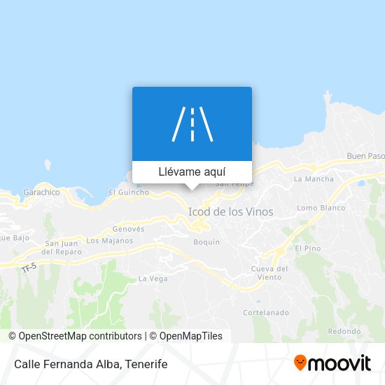 Mapa Calle Fernanda Alba
