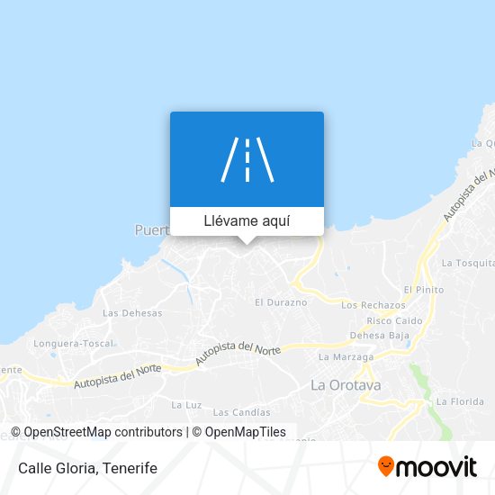 Mapa Calle Gloria