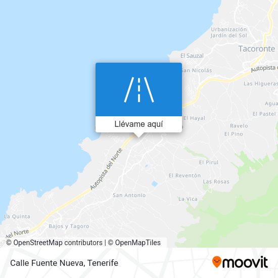 Mapa Calle Fuente Nueva