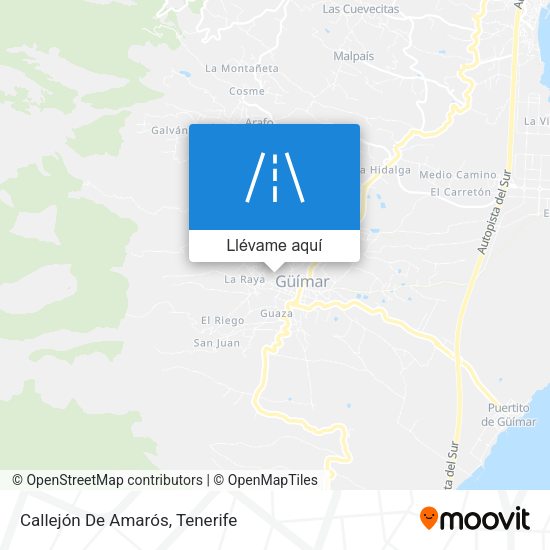Mapa Callejón De Amarós