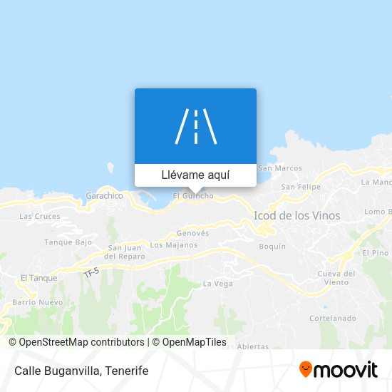 Mapa Calle Buganvilla