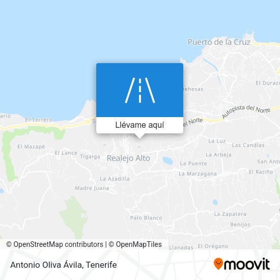 Mapa Antonio Oliva Ávila