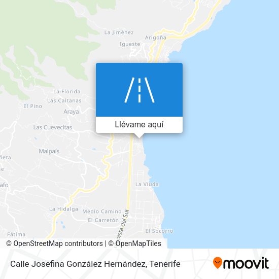Mapa Calle Josefina González Hernández