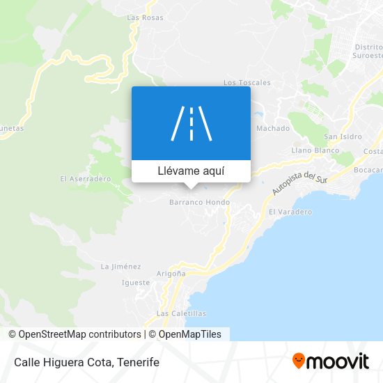 Mapa Calle Higuera Cota
