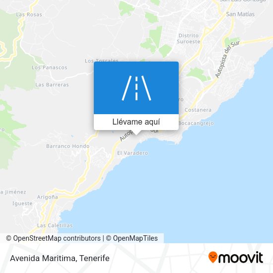 Mapa Avenida Maritima