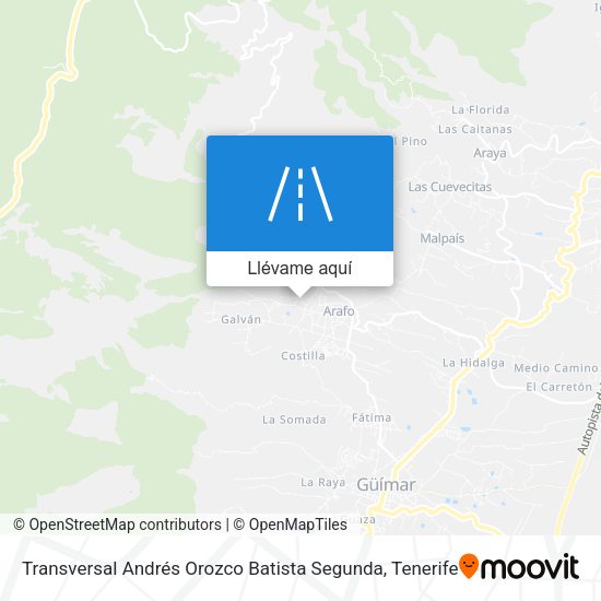 Mapa Transversal Andrés Orozco Batista Segunda