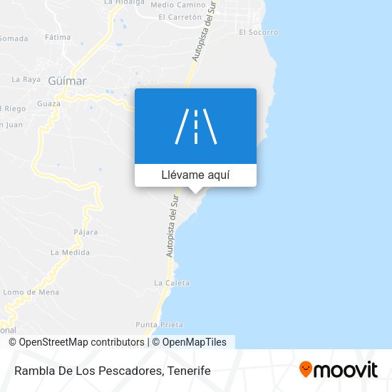 Mapa Rambla De Los Pescadores