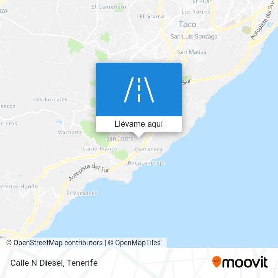 Mapa Calle N Diesel