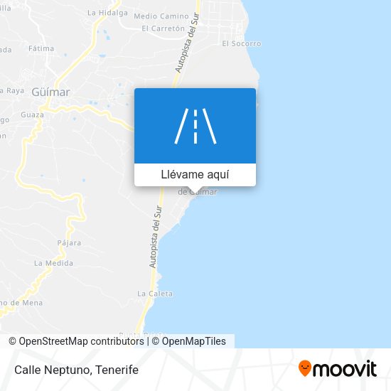 Mapa Calle Neptuno