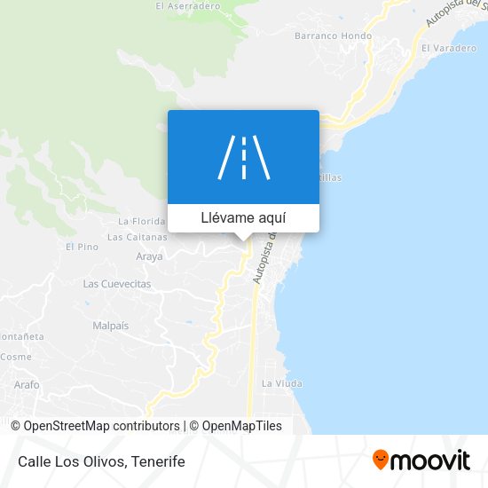 Mapa Calle Los Olivos