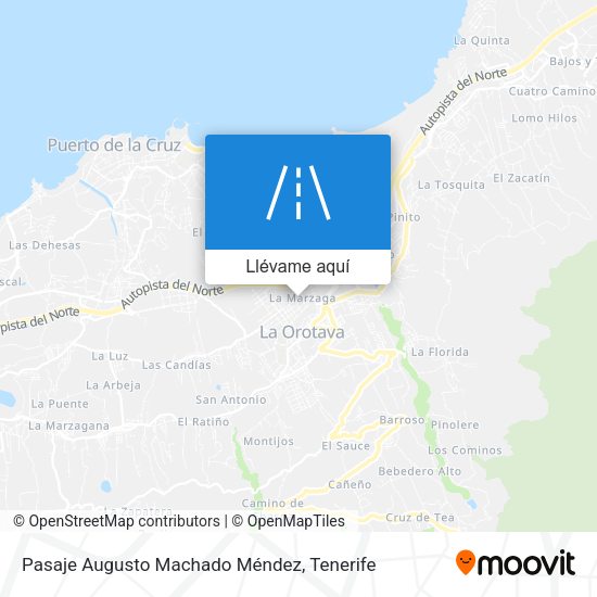 Mapa Pasaje Augusto Machado Méndez