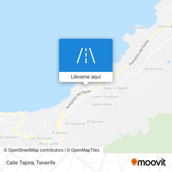 Mapa Calle Tajora