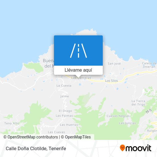 Mapa Calle Doña Clotilde