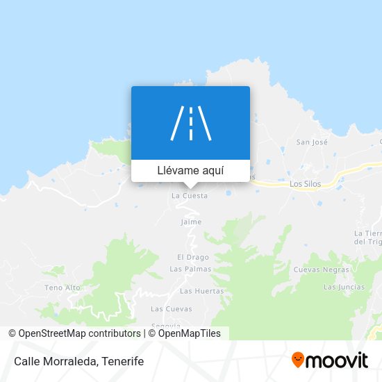Mapa Calle Morraleda