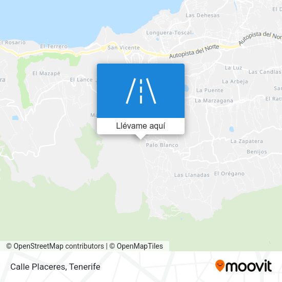 Mapa Calle Placeres
