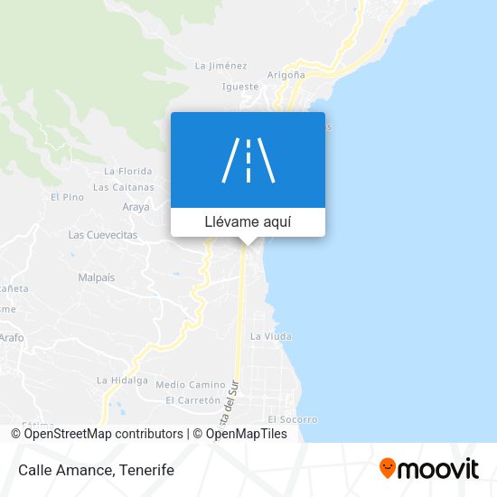Mapa Calle Amance