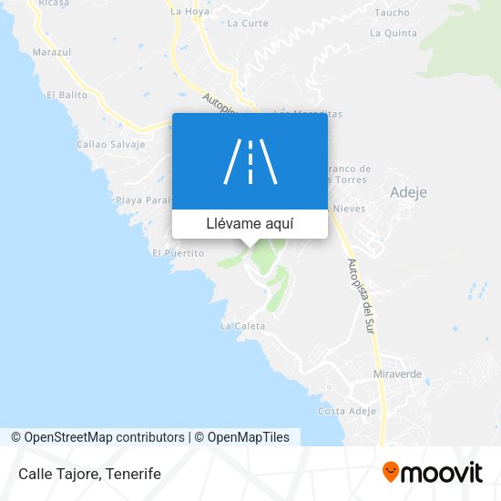 Mapa Calle Tajore