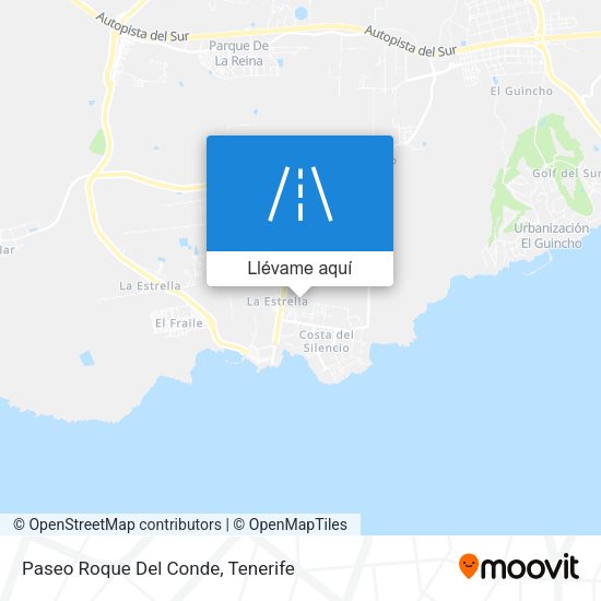 Mapa Paseo Roque Del Conde