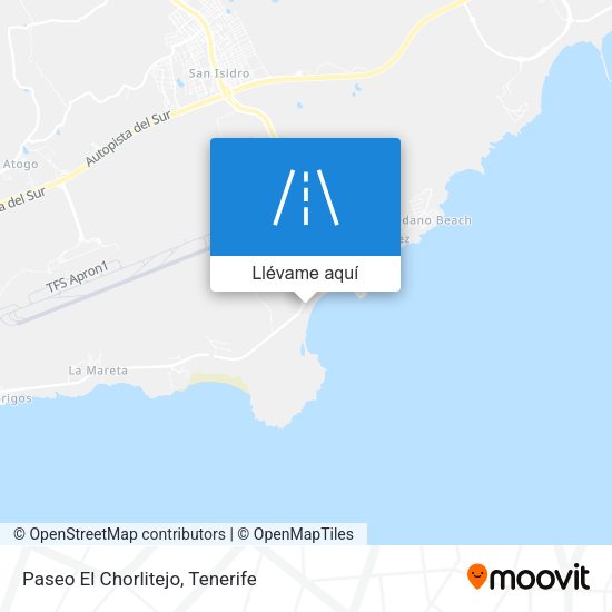 Mapa Paseo El Chorlitejo
