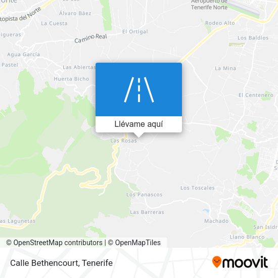 Mapa Calle Bethencourt