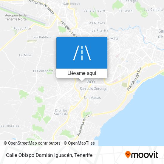 Mapa Calle Obispo Damián Iguacén