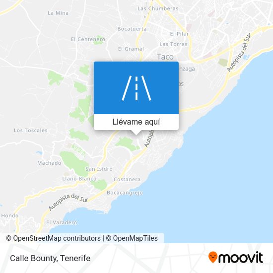 Mapa Calle Bounty