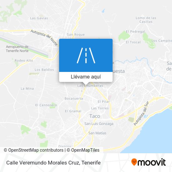 Mapa Calle Veremundo Morales Cruz