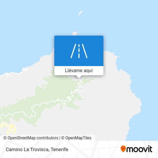 Mapa Camino La Trovisca