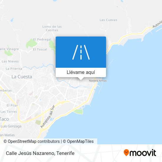 Mapa Calle Jesús Nazareno