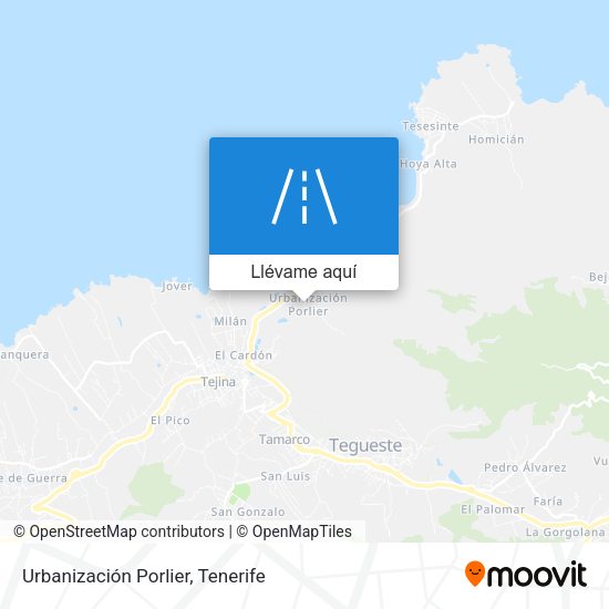 Mapa Urbanización Porlier
