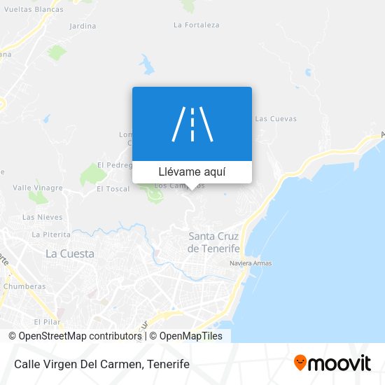 Mapa Calle Virgen Del Carmen