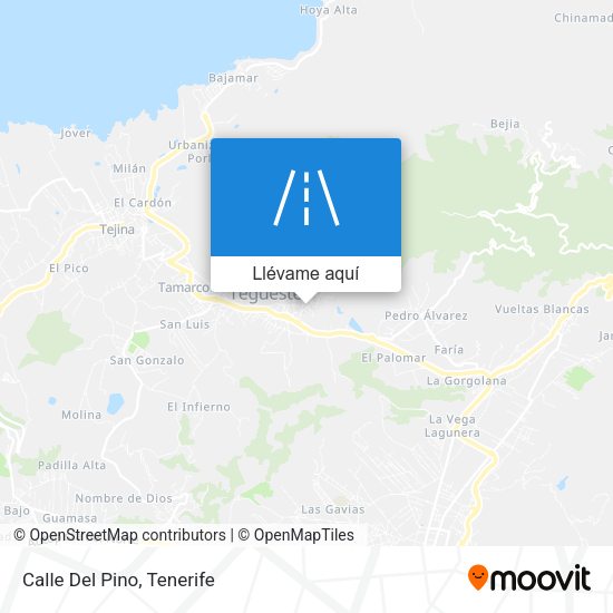 Mapa Calle Del Pino