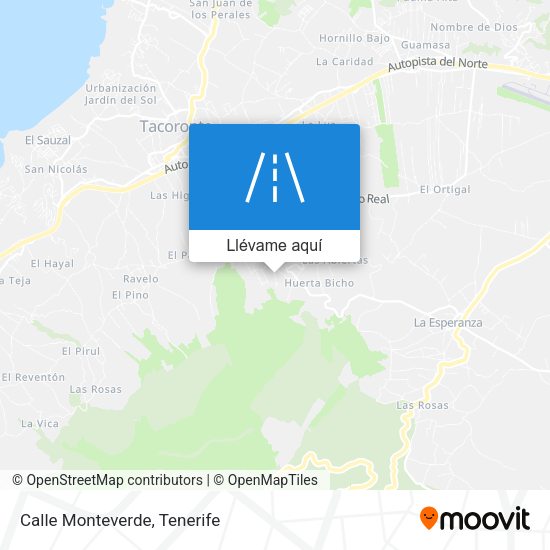 Mapa Calle Monteverde
