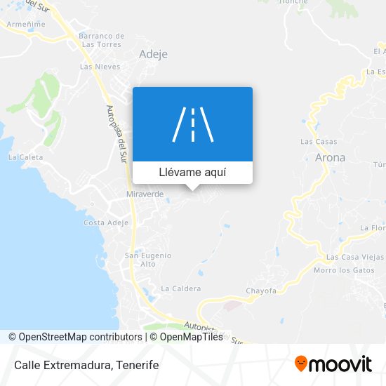 Mapa Calle Extremadura