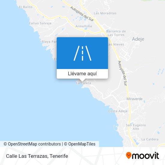 Mapa Calle Las Terrazas