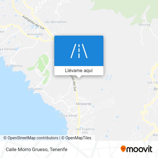 Mapa Calle Morro Grueso