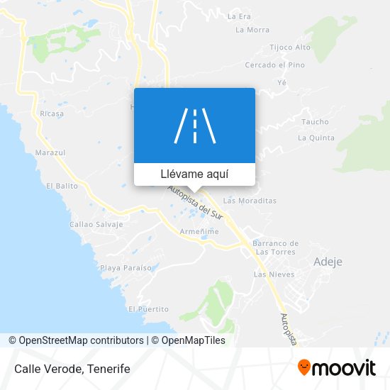 Mapa Calle Verode