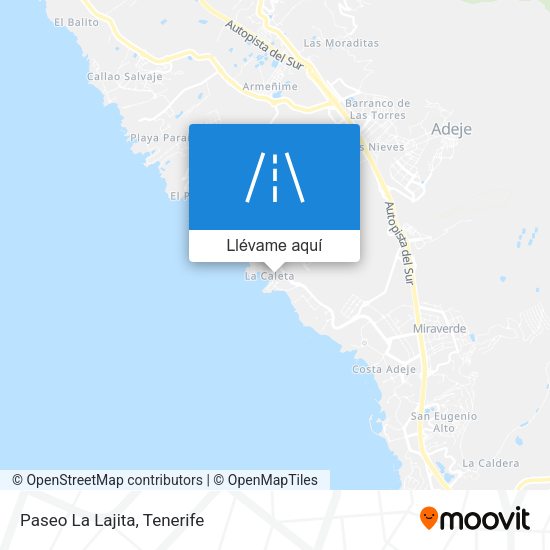 Mapa Paseo La Lajita