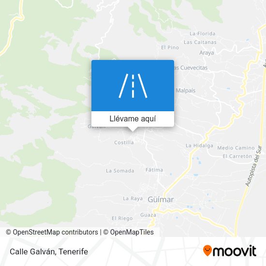 Mapa Calle Galván