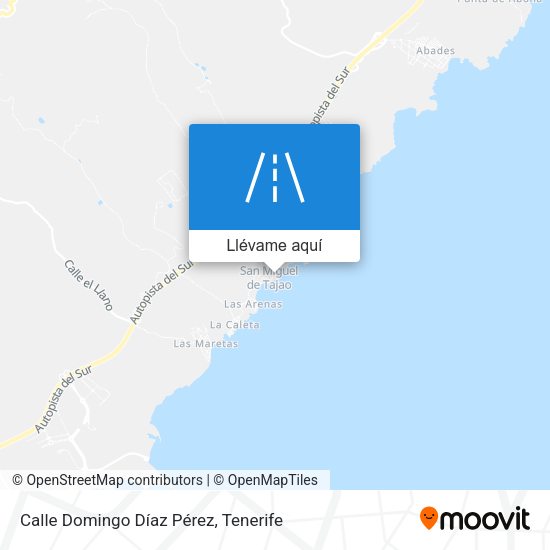 Mapa Calle Domingo Díaz Pérez