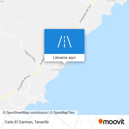 Mapa Calle El Carmen
