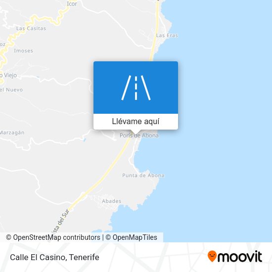 Mapa Calle El Casino